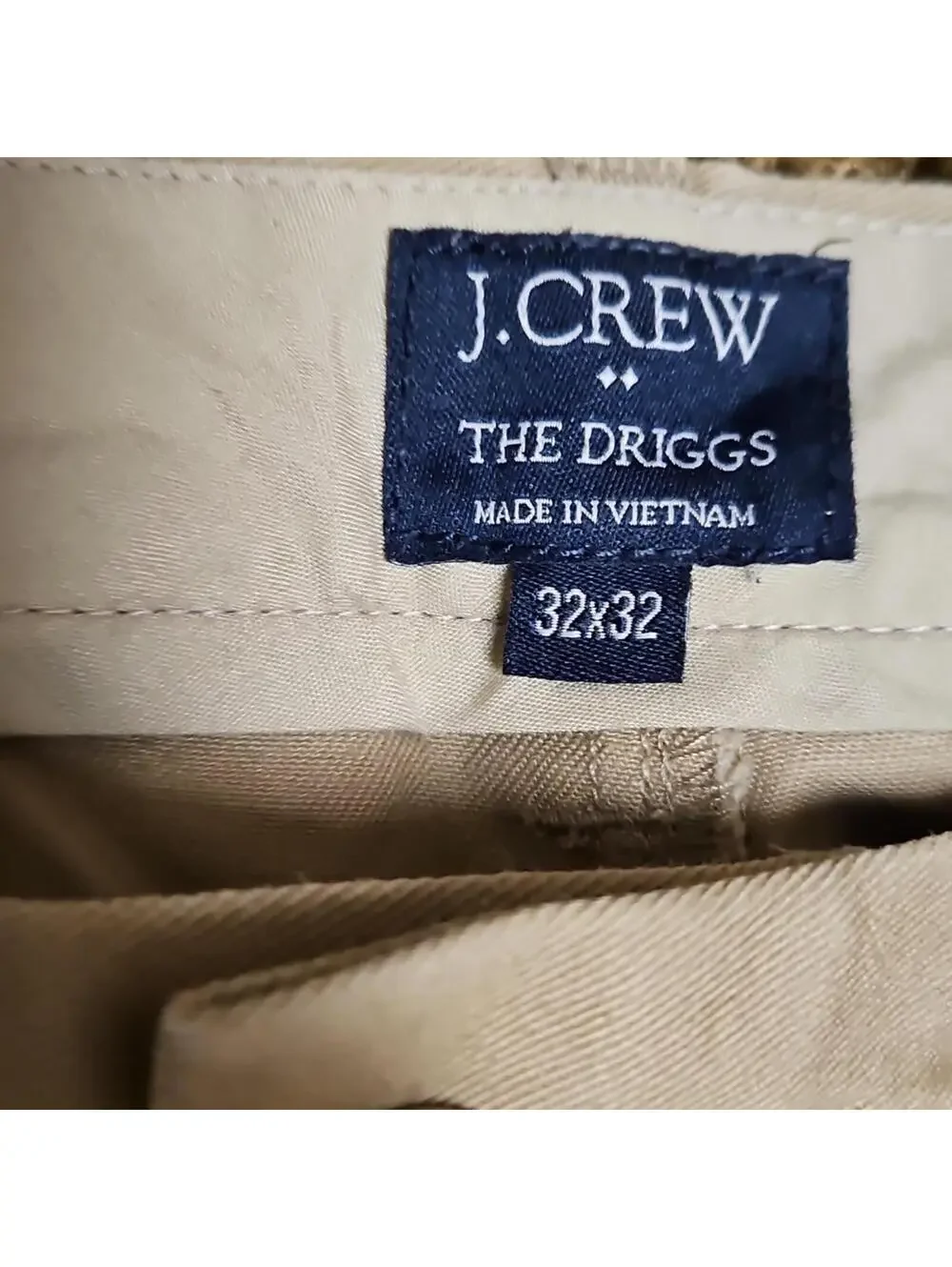 J. Crew | The Driggs Pants | 32x32